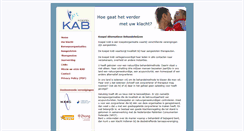 Desktop Screenshot of kab-klachten.nl